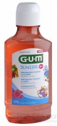 GUM Junior Strawberry ústní voda 300 ml