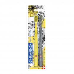 Curaprox Ultra Soft 5460 2-pack YELLOW/GREY Edition
