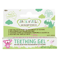 Jack N' Jill gel na prořezávání zoubků 15 g