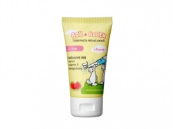 Bob a Bobek dětská zubní pasta s příchutí malin a jahod (0-5 let), 50 ml