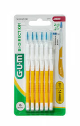 GUM BI-DIRECTION mezizubní kartáčky 1,4 mm, ISO 4, 6 ks