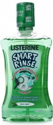 Listerine SmartRinse Mint ústní voda pro děti 250 ml