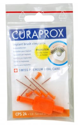 Curaprox CPS 24 Strong Implant, mezizubní kartáčky 5 ks