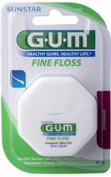 GUM Fine Floss nevoskovaná zubní nit 55 m