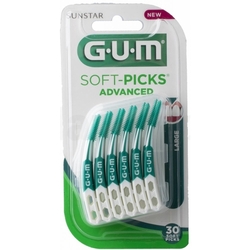 GUM Soft-Picks Advanced LARGE masážní mezizubní kartáčky, 30 ks