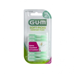 GUM Soft Picks Comfort Flex Medium mezizubní kartáček 80 ks