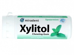 Miradent Xylitol žvýkačky SPEARMINT 30 ks