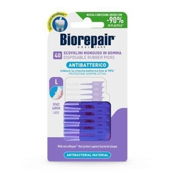 Biorepair Soft Pick pogumovaná párátka Large, širší mezizubní prostory, 40 ks
