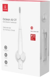 Oclean Air2T Set pouzdro a sonický kartáček White, bílý