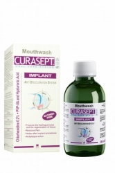 Curasept IMPLANT ústní voda, 200ml (0,20% CHX)