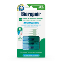 Biorepair Soft Pick pogumovaná párátka  Regular, malé mezizubní prostory, 40 ks