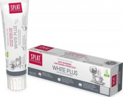 Splat Professional White Plus bioaktivní zubní pasta pro šetrné bělení a ochranu zubní skloviny, 100 ml