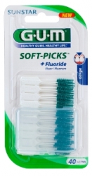 GUM Soft Picks mezizubní kartáčky LARGE 40 ks