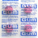 GUM Red Cote tablety na deteci plaku 4 ks
