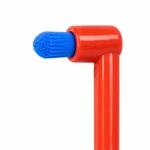 Nordics Premium Single Tuft Soft Red jednosvazkový kartáček