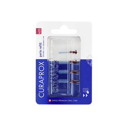 Curaprox CPS 405 PERIO 4 ks blister refill,  mezizubní kartáčky 4 ks- tmavě červené