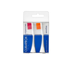 Curaprox, náhradní hlavice hydrosonického kartáčku sensitive -  červená/oranžová 2 ks 