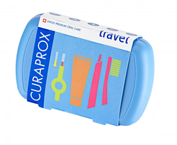 CURAPROX Travel set, cestovní sada modrá