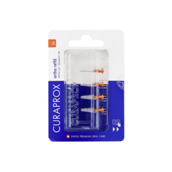 Curaprox CPS 14 ortho 4 ks blister refill, mezizubní kartáčky 4 ks- oranžové