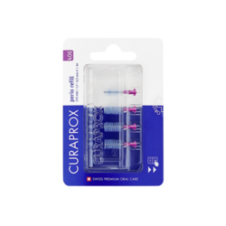 Curaprox CPS 406 PERIO 4 ks blister refill, mezizubní kartáčky, tmavě růžové