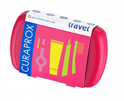 CURAPROX Travel set, cestovní sada červená