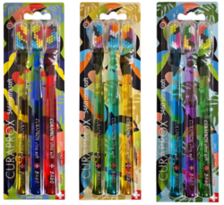 Curaprox 5460 Ultra soft 3ks SUMMER Toucan