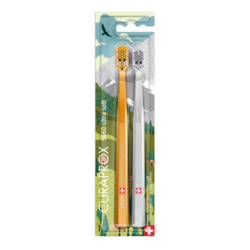 Curaprox Ultra Soft 5460 2-pack FOX and BUNNY Edition