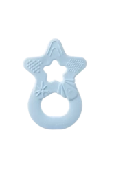 Dentistar Teether "Star", kousátko „Hvězda“ od 3 měsíců, modré