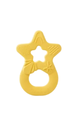 Dentistar Teether "Star", kousátko „Hvězda“ od 3 měsíců, žluté