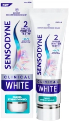 Sensodyne Clinical White Enamel Strengthening zubní pasta 75 ml