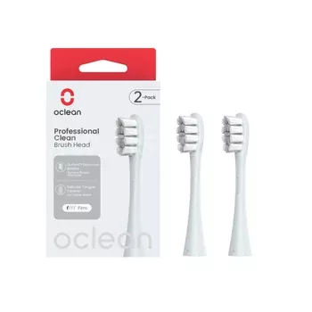 Oclean Plaque Control náhradní hlavice Medium (stříbrná), 2ks