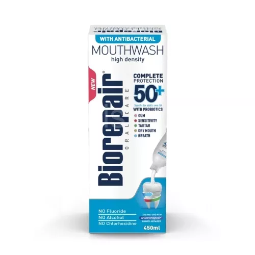 Biorepair Complete Protection 50+ ústní voda 450 ml