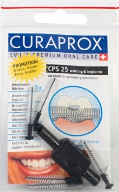 Curaprox CPS 25 Strong Implant mezizubní kartáčky 5ks