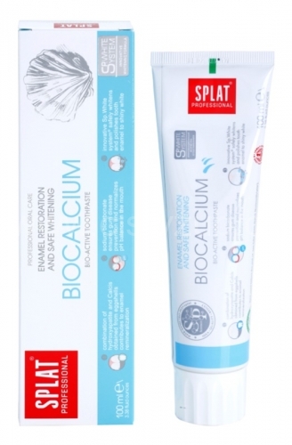 SPLAT Biocalcium zubní pasta pro obnovu zubní skloviny a bezpečné bělení, 100 ml