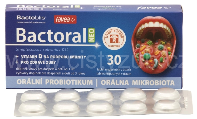 Bactoral NEO orální probiotikum 30 ks