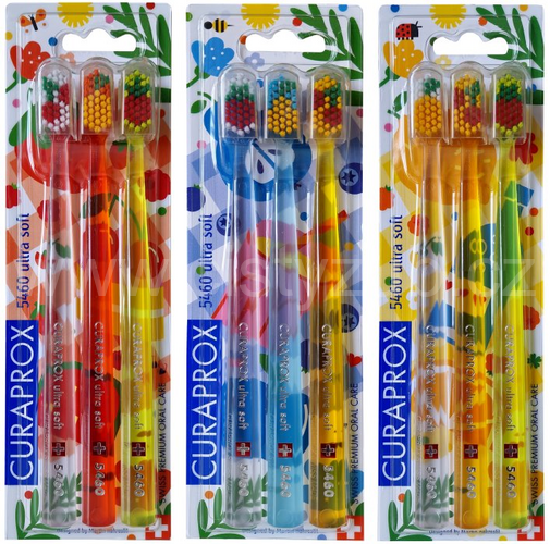 Curaprox Ultra Soft 5460 3-pack  SUMMER Picnic