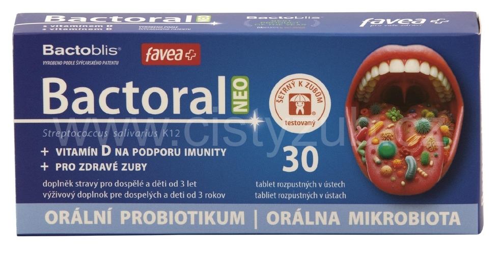 Bactoral NEO orální probiotikum 30 ks